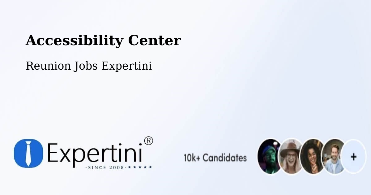 Accessibility Statement – Macassis - Reunion Jobs Expertini